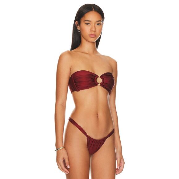 Kulani Kinis Strapless Bandeau Bikini Top - XS - Picture 2 of 6